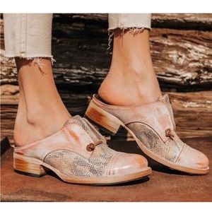 Freebird by Steven Malena Leather Mules